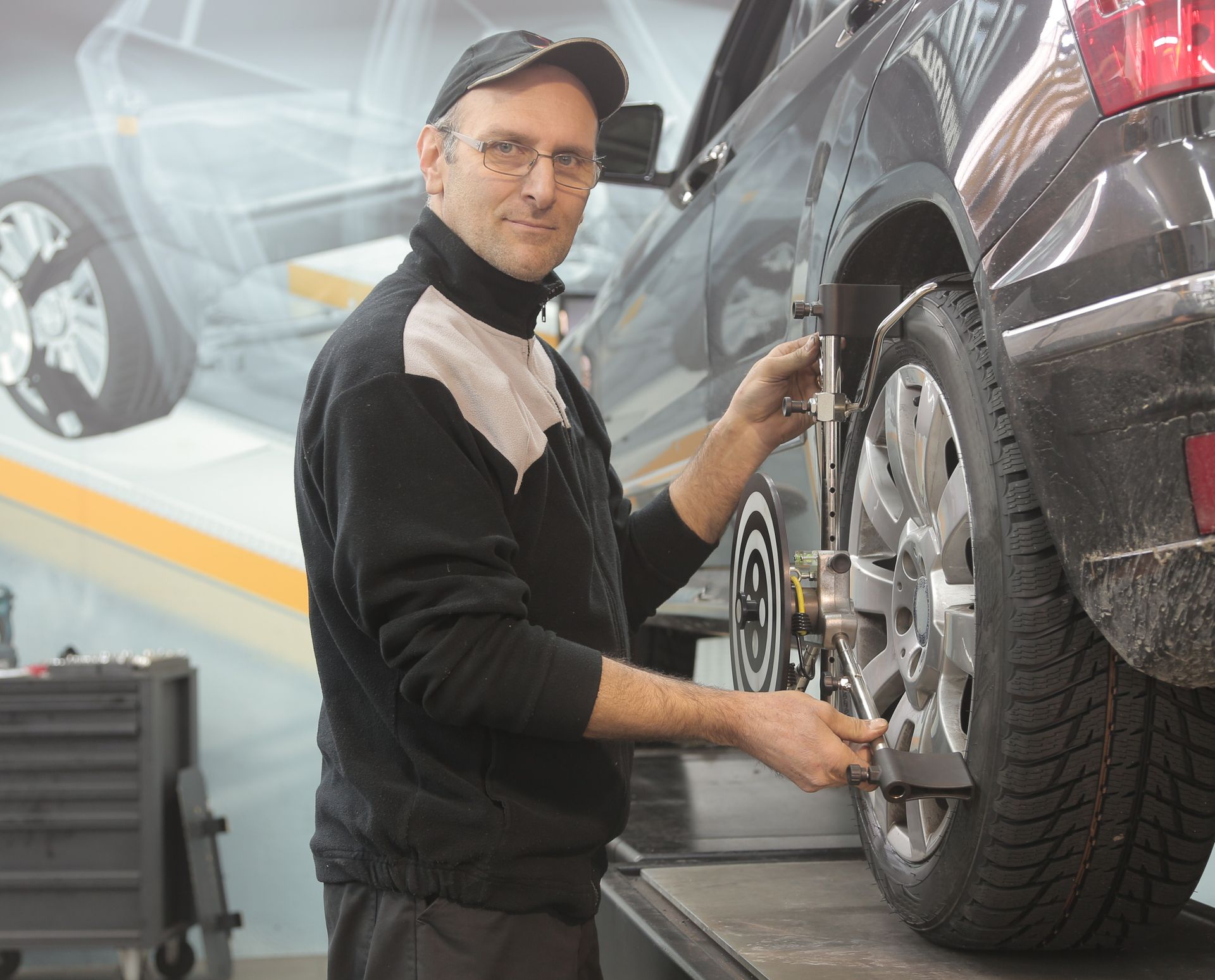 Vehicle inspection process for hail damage